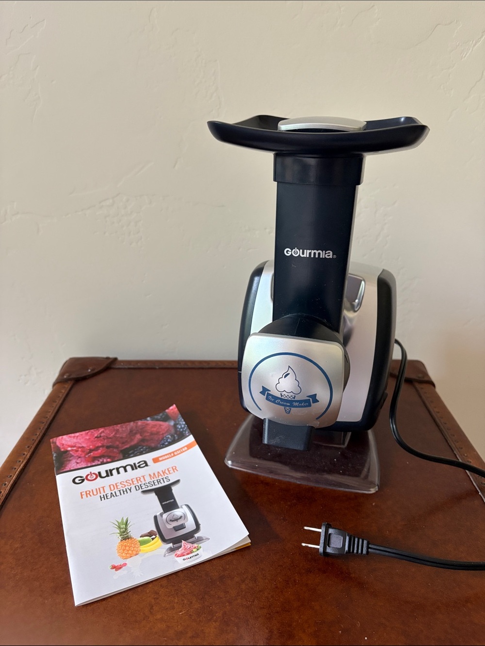 Gourmia Fruit Dessert Maker - Black & Silver
